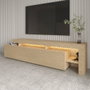 Hanah Home Beliz Soporte para TV Warm Oak, Sapphire Oak